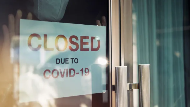 store closed due to covid
